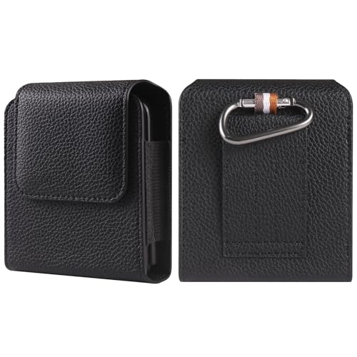 Herren Handy Gürteltasche Leder Kompatibel mit Samsung Galaxy Z Flip 6/5/4/3/2/5G/SM-F7070/F7000/F7110, Leder Handytasche Gürtel Handy Schutzhülle Kompatibel mit Huawei Pocket 2/Pocket S/P50 Pocket Herren Handy Gürteltasche Leder Kompatibel mit Samsung Galaxy Z Flip 6/5/4/3/2/5G/SM-F7070/F7000/F7110, Leder Handytasche Gürtel Handy Schutzhülle Kompatibel mit Huawei Pocket 2/Pocket S/P50 Pocket von MXFDOKD