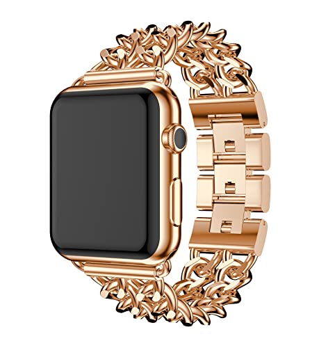 Metallarmband Kompatibel mit Apple Watch Ultra 49mm Glitzer, Metall Armband Einstellbar Armbänder Bling Edelstahlarmband für iWatch 42mm 44mm 45mm 46mm Ultra 1/2 49mm Serie SE 10 9 8 7 6 5 4 3 2 1 Metallarmband Kompatibel mit Apple Watch Ultra 49mm Glitzer, Metall Armband Einstellbar Armbänder Bling Edelstahlarmband für iWatch 42mm 44mm 45mm 46mm Ultra 1/2 49mm Serie SE 10 9 8 7 6 5 4 3 2 1 von MXFDOKD