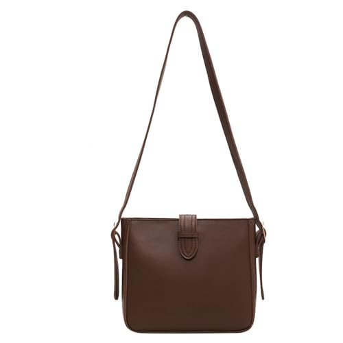 Damen Schultertaschen Damen Beuteltasche Schultertasche Crossbody 25x20x8cm(Coffee) von MXMZSRTH