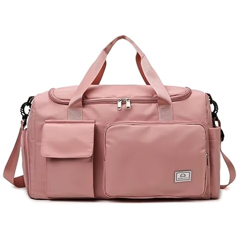 Sport Reisetasche Handgepäcktasche for Herren und Damen, multifunktionale Umhängetasche mit großem Fassungsvermögen(Pink) von MXMZSRTH