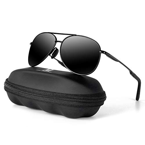 MXNXEU Sonnenbrille Herren Fahrerbrille Polarisiert Schwarz Polarisierte Herren Outdoor Vintage Unisex UV400 Fahren Stile Schwarz MXNXEU Sonnenbrille Herren Fahrerbrille Polarisiert Schwarz Polarisierte Herren Outdoor Vintage Unisex UV400 Fahren Stile Schwarz von MXNXEU