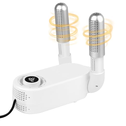 MXTIMWAN Schuhtrockner Elektrisch Fußwärmer Schuhheizung Schuhwärmer mit Doppelständer,Shoe Dryer mit Timer,Faltdesign,Trocken mit Wärmegebläse,Schnelltrocknung für Schuhe Hüte Skischuhe MXTIMWAN Schuhtrockner Elektrisch Fußwärmer Schuhheizung Schuhwärmer mit Doppelständer,Shoe Dryer mit Timer,Faltdesign,Trocken mit Wärmegebläse,Schnelltrocknung für Schuhe Hüte Skischuhe von MXTIMWAN