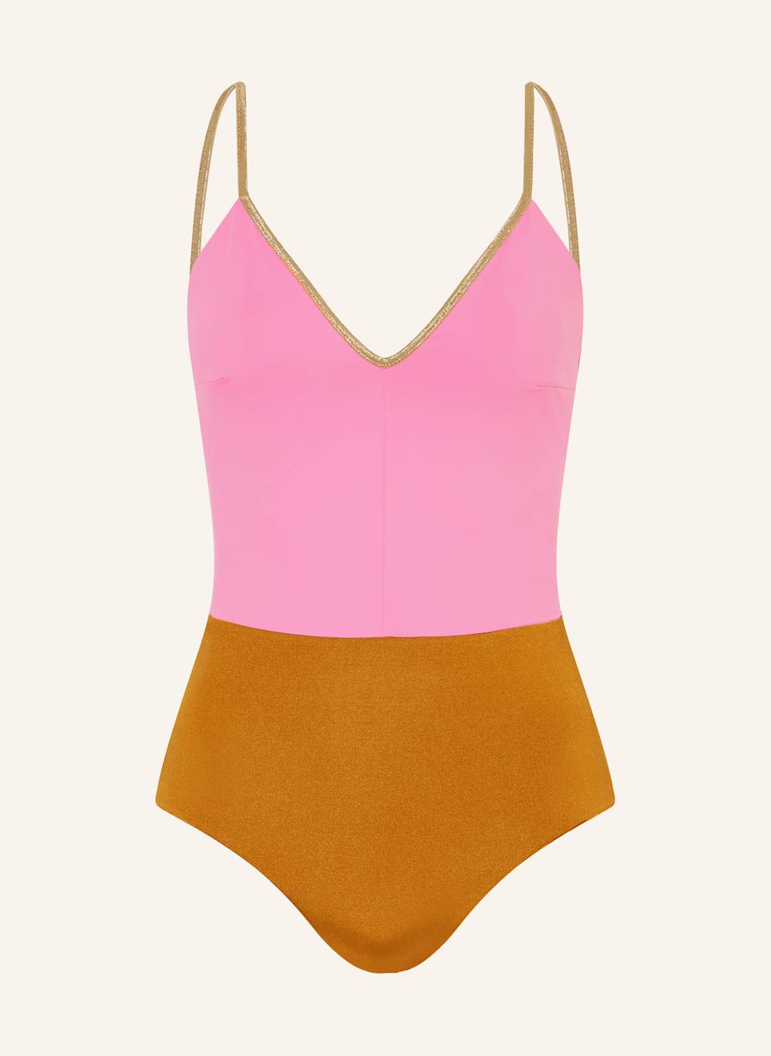 Mymarini Badeanzug Vacationbody Shine Zum Wenden Mit Uv-Schutz 50+ braun Mymarini Badeanzug Vacationbody Shine Zum Wenden Mit Uv-Schutz 50+ braun von MYMARINI