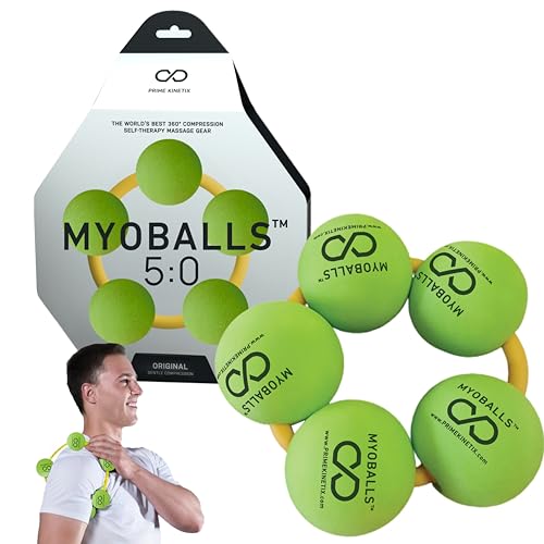 MyoBalls Unisex – Erwachsene Comfort 5 Gymnastikball, grau, 5 von MyoBalls