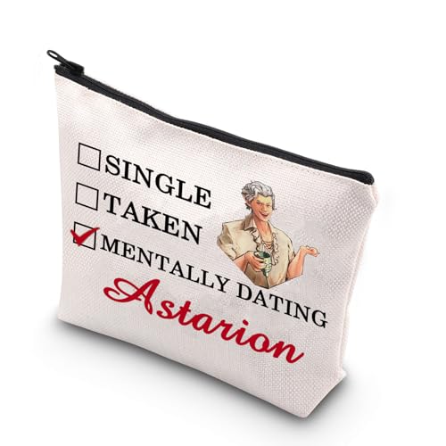 MYSOMY BG3 Astarion Make-up-Tasche BG3 Astarion Gifts Astarion High Elf Gifts Mental Dating Astarion Zipper Pouch BG3 Astarion Merch, Mental Dating Mb von MYSOMY