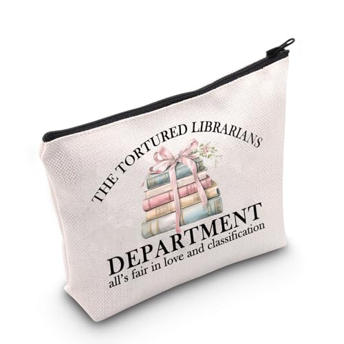 Make-up-Tasche für Bibliothekaren, Geschenke für Bibliothekaren, Abteilungen, Bibliothekaren, Reißverschluss, Tasche, Department1 UK von MYSOMY
