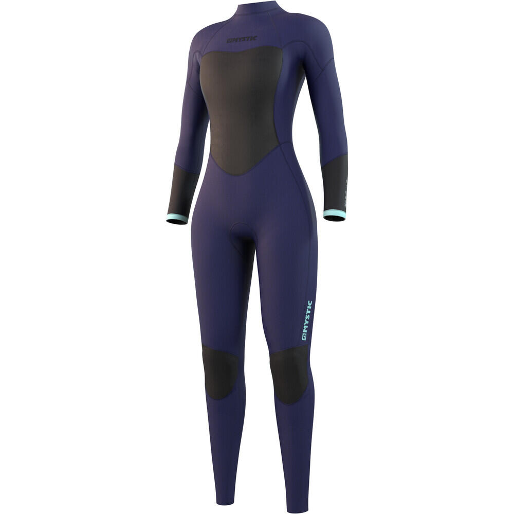 Mystic Neoprenanzug Star Fullsuit Bzip Women 5/3 Damen Langarm 449-Night Blue 20 von MYSTIC