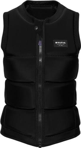 Mystic Womens Star Wake Boarding Impact Vest 2024 - Black 240246 S von MYSTIC