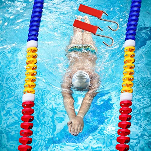 Kommerzieller Pool-Seilteiler, 11 cm breite schwimmende Kordon-Poolbojen-Ballschwimmleine, robuste Sicherheitsschwimmleinen, für Wasserstraßen/Untiefen von MZXTYGHF