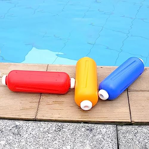 Schwimmbecken-Sicherheitsseil, handelsübliche Schwimmbeckenseile zum Unterteilen von Schwimmbecken, Sicherheitsmarkierungslinie mit rot-gelb-blauem Schwimmer-Set, für Schwimmtrainingswettkämpfe/z von MZXTYGHF