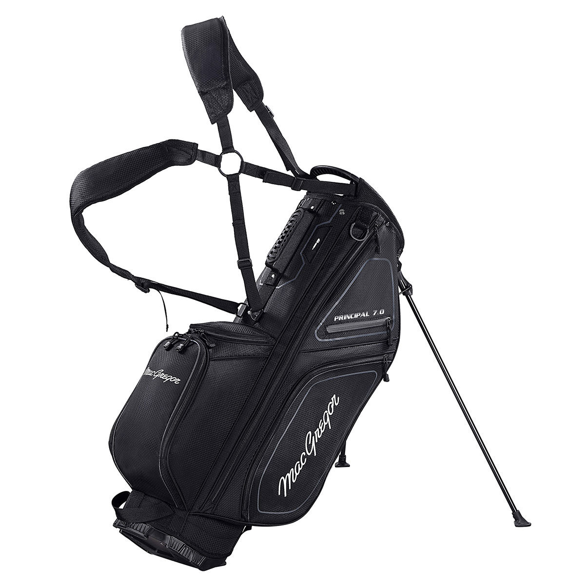 MacGregor Principle Golf Stand Bag, Black | American Golf von MacGregor