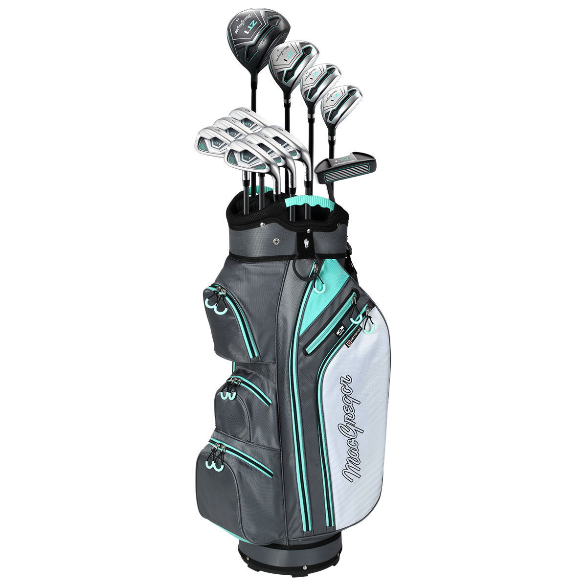 MacGregor Womens ZT1 Graphite Golf Package Set, Female, Right hand | American Golf von MacGregor