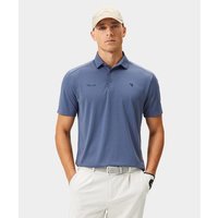 Macade Golf Core Tech Shirt Halbarm Polo hellblau von Macade Golf