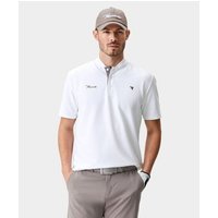 Macade Golf Heath Bomber Shirt Halbarm Polo weiß von Macade Golf