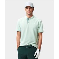 Macade Golf Heath Mint Bomber Shirt Halbarm Polo hellgrün von Macade Golf