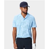 Macade Golf Mack Camp Shirt Halbarm Polo hellblau von Macade Golf