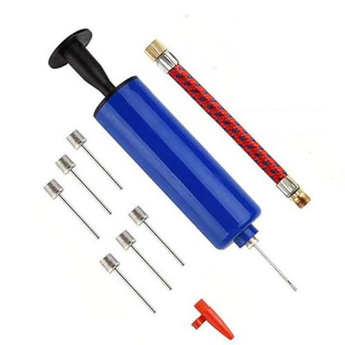 Maciun Luftpumpe mit Nadeln, Ballpumpe und Nadel-Set, Luftpumpe für Fußball, Basketball, Fußball, Ballon, Schwimmen, aufblasbare Gegenstände, 15,2 cm Maciun Luftpumpe mit Nadeln, Ballpumpe und Nadel-Set, Luftpumpe für Fußball, Basketball, Fußball, Ballon, Schwimmen, aufblasbare Gegenstände, 15,2 cm von Maciun