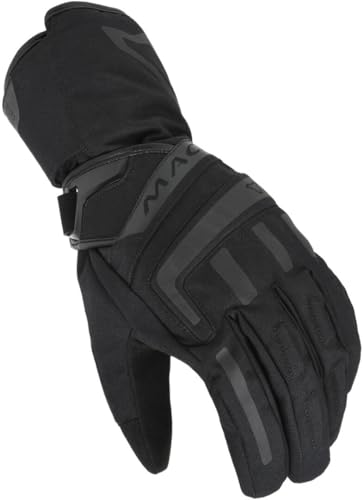 Macna Intro 3.0 RTX wasserdichte Motorrad Handschuhe, schwarz, L von Macna