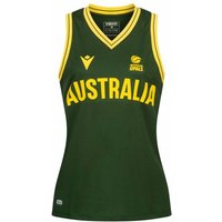 Australien Basketball macron Damen Heim Trikot 58563684 von Macron