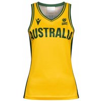 Australien Basketball macron Indigenous Damen Trikot gelb von Macron