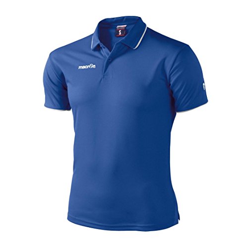 Macron, Draco, Poloshirt, Königs/Weiß, XL, Mann Macron, Draco, Poloshirt, Königs/Weiß, XL, Mann von Macron