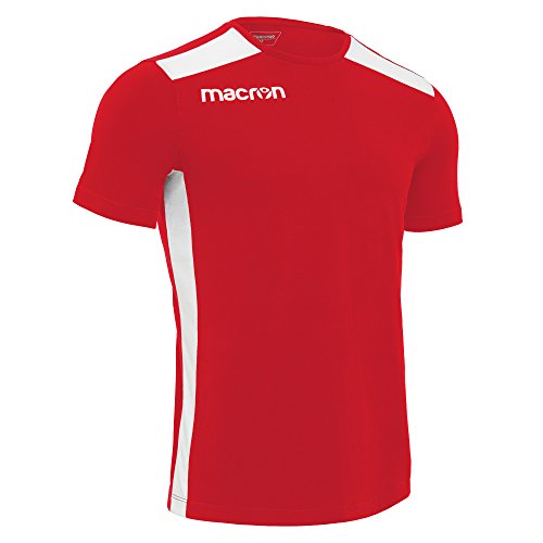 Macron, Flute, T -Shirt, Rot-Weiss, 2XL, Mann Macron, Flute, T -Shirt, Rot-Weiss, 2XL, Mann von Macron