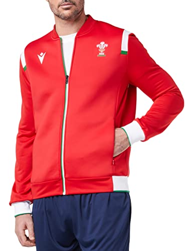 Macron 58125585 Wru M20 WRU M20 Home Anthem Scuba Sr, Rot, XXL Herren, Herren, WRU M20 Jacke Home Anthem Scuba Sr, Rot, XXL, 58125585, rot, XXL von Macron