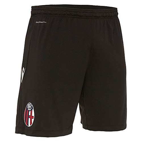 Macron Herren Bfc M20 Short Gara Third Sr Kurze Dritte Bologna Fc 2020/21, Schwarz, 3XL von Macron