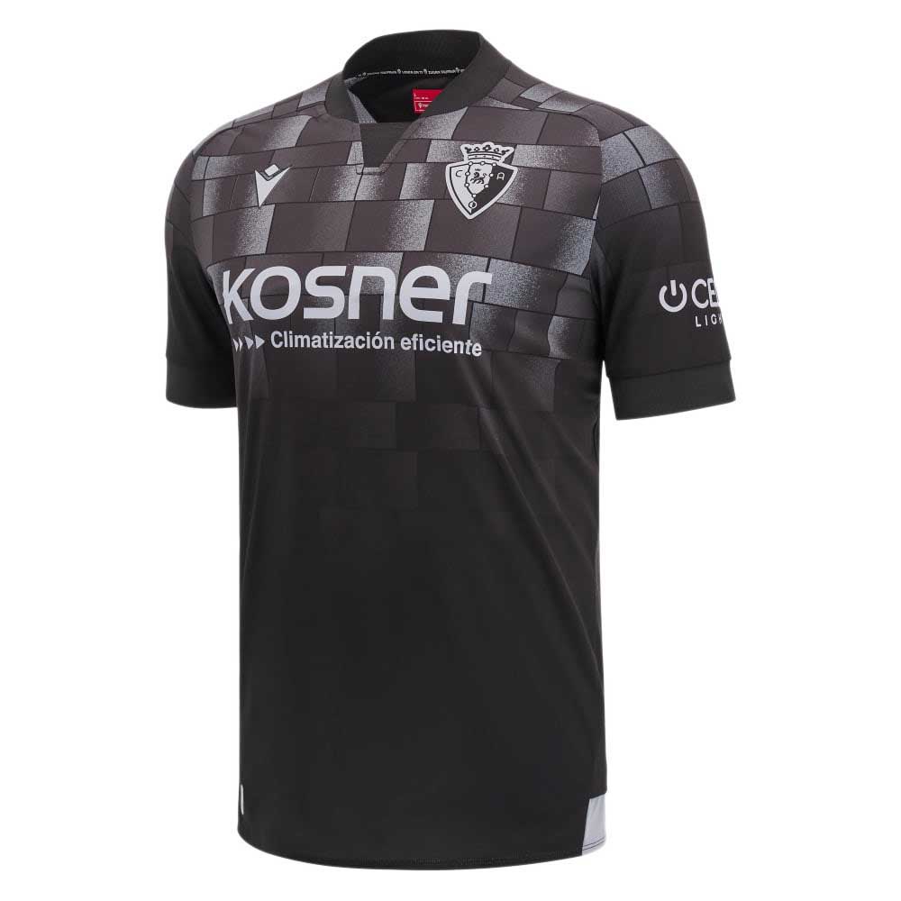 Macron Ca Osasuna 24/25 Third Short Sleeve T-shirt Schwarz XL Macron Ca Osasuna 24/25 Third Short Sleeve T-shirt Schwarz XL von Macron