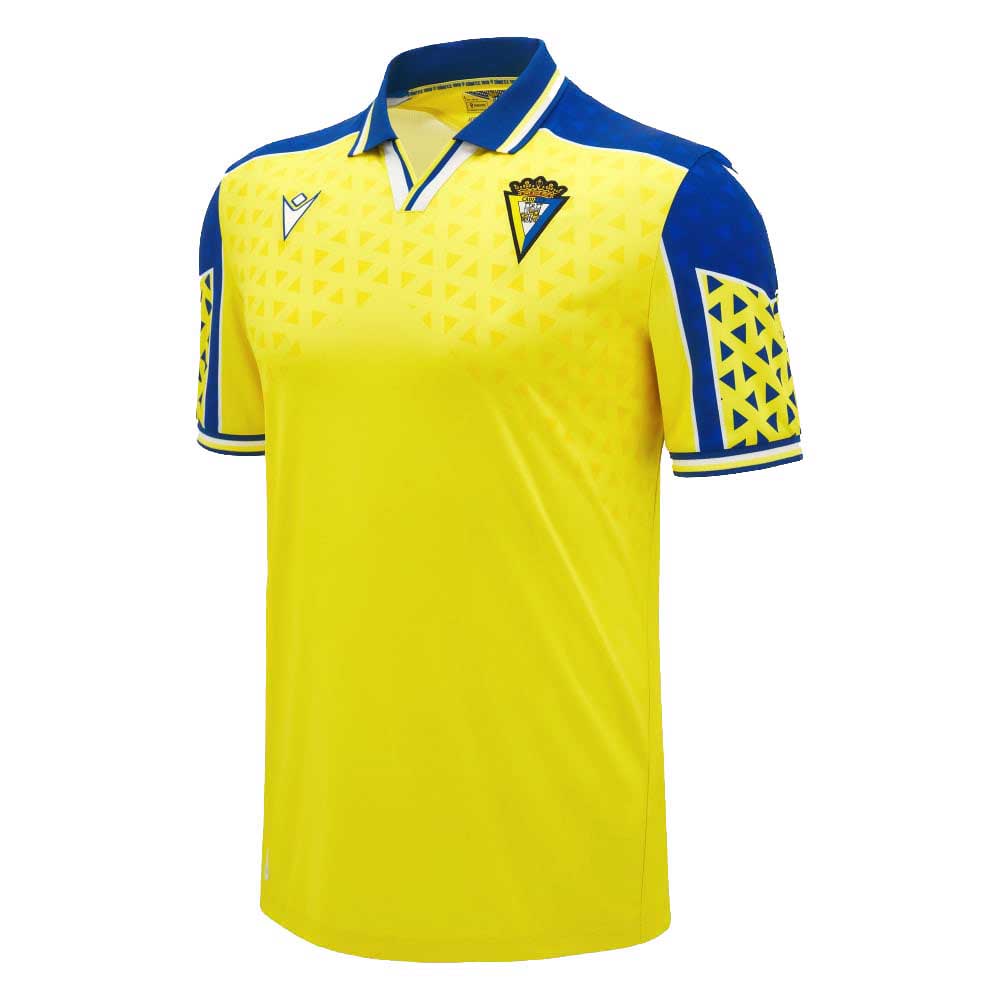 Macron Cádiz Cf 24/25 Short Sleeve T-shirt Home Gelb L von Macron