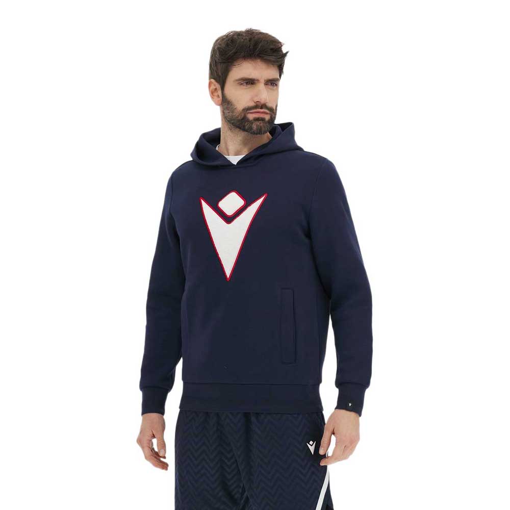 Macron Chania Hoodie Blau S Mann Macron Chania Hoodie Blau S Mann von Macron