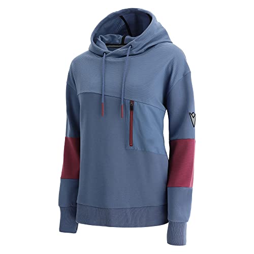 Macron Damen Athleisure Scc Adua Light Stretch Hoody Lavo/Lbrd Wmn Sweatshirt, himmelblau, S Macron Damen Athleisure Scc Adua Light Stretch Hoody Lavo/Lbrd Wmn Sweatshirt, himmelblau, S von Macron