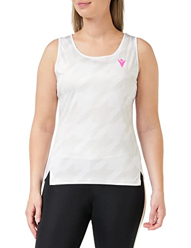 Macron Damen Padel Start Cb Lucia Singlet Woman White Printed Gaming-Top, Weiß, XL Macron Damen Padel Start Cb Lucia Singlet Woman White Printed Gaming-Top, Weiß, XL von Macron