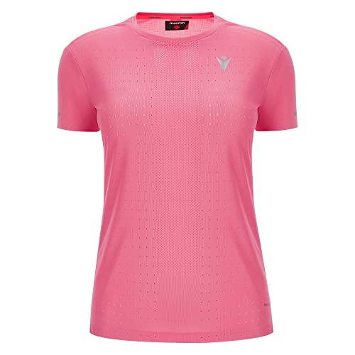Macron Damen Run Prime Scd Carmen T-Shirt Print Aurora Pink Ss Wmn, Rosa, S Macron Damen Run Prime Scd Carmen T-Shirt Print Aurora Pink Ss Wmn, Rosa, S von Macron