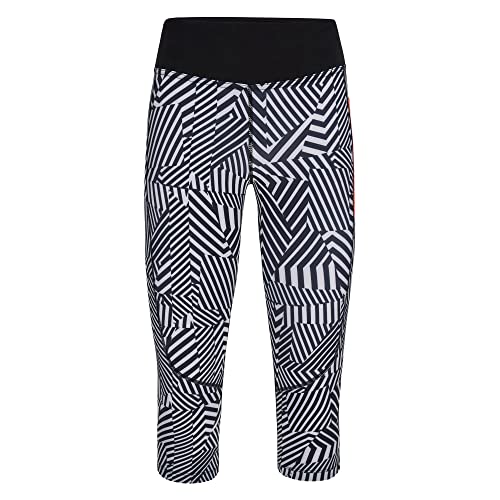 Macron Damen Run Scd Cheryl Light Stretch 3/4 Pants Wht/Blk Wmn Hosen, Weiß-Schwarz, XS Macron Damen Run Scd Cheryl Light Stretch 3/4 Pants Wht/Blk Wmn Hosen, Weiß-Schwarz, XS von Macron