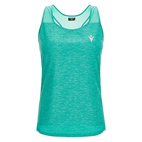 Macron Damen Run Start Scd Gaenor Tank Print Aquam Mel Wmn Tanktop, hellblau, XS Macron Damen Run Start Scd Gaenor Tank Print Aquam Mel Wmn Tanktop, hellblau, XS von Macron