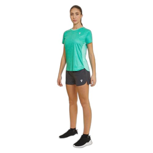 Macron Damen Run Start Scd Rita T-Shirt PRNT Aquam Mel Ss Wmn, hellblau, L Macron Damen Run Start Scd Rita T-Shirt PRNT Aquam Mel Ss Wmn, hellblau, L von Macron