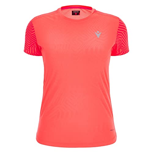 Macron Damen Run Start Scd Rita T-Shirt PRNT Ncor/Dncor Ss Wmn, Koralle, L Macron Damen Run Start Scd Rita T-Shirt PRNT Ncor/Dncor Ss Wmn, Koralle, L von Macron