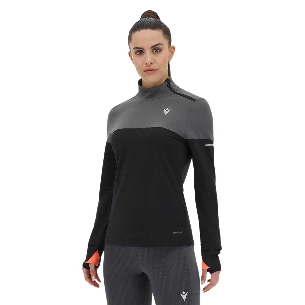 Macron Delia Half Zip Sweatshirt Schwarz M Frau Macron Delia Half Zip Sweatshirt Schwarz M Frau von Macron