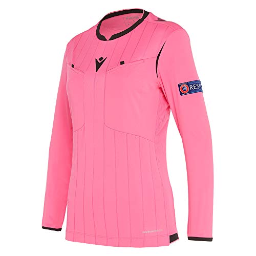 Macron Fußball 1/1-Shirt UEFA Referee 19 Schiedsrichter Trikot Damen neonpink Gr L Macron Fußball 1/1-Shirt UEFA Referee 19 Schiedsrichter Trikot Damen neonpink Gr L von Macron