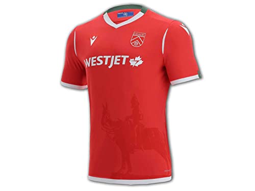 Macron Cavalry FC Home Shirt 21 22 FCCA Heimtrikot Calgary Kanada Jersey, Größe:XL Macron Cavalry FC Home Shirt 21 22 FCCA Heimtrikot Calgary Kanada Jersey, Größe:XL von Macron