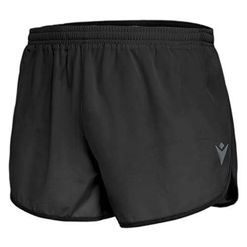 Macron Herren Run Chinook SCA Daniel Micro Short 2.5, Schwarz, 3XL von Macron