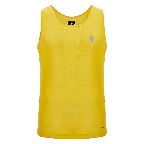 Macron Herren Run Prime Scd Dean Tank Print Slyellow Man Tanktop, gelb, S Macron Herren Run Prime Scd Dean Tank Print Slyellow Man Tanktop, gelb, S von Macron