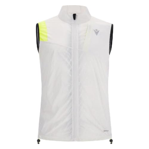 Macron Herren Run Scd Bryan Reflex W-Break Weste Wht/Nyel Man windweste, Weiß, XL Macron Herren Run Scd Bryan Reflex W-Break Weste Wht/Nyel Man windweste, Weiß, XL von Macron