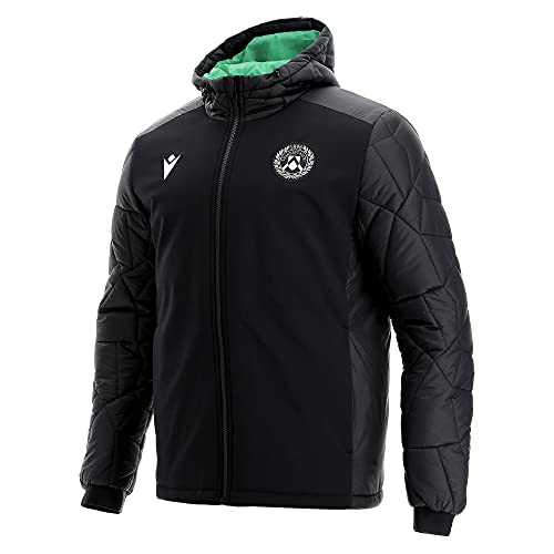 Macron Merchandising ufficiale Gepolsterte Udinese Fußball 2021/22 Bomberjacke, Weiß, S Macron Merchandising ufficiale Gepolsterte Udinese Fußball 2021/22 Bomberjacke, Weiß, S von Macron