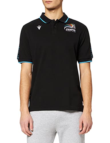 Macron Merchandising ufficiale Polo Travel Polycotton Zebre Rugby 2021/22, Mehrfarbig, S Macron Merchandising ufficiale Polo Travel Polycotton Zebre Rugby 2021/22, Mehrfarbig, S von Macron