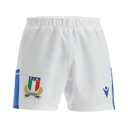 Macron Merchandising ufficiale Shorts Home Italy Rugby 2021/22, blau, XXL Macron Merchandising ufficiale Shorts Home Italy Rugby 2021/22, blau, XXL von Macron