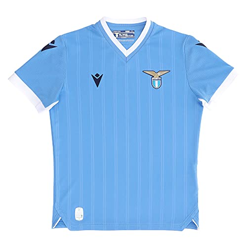 Macron Merchandising ufficiale Trikot für Kinder ss Lazio 2021/22, blau, JL Macron Merchandising ufficiale Trikot für Kinder ss Lazio 2021/22, blau, JL von Macron