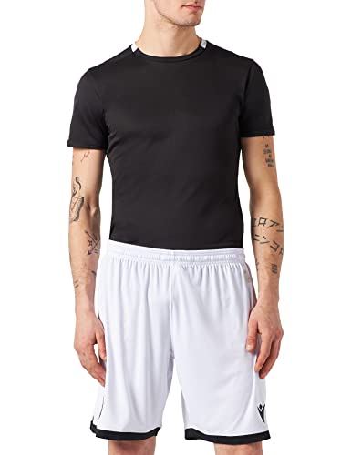 Macron Merchandising ufficiale Udinese Fußball-Shorts 2021/22, Weiß, XXL Macron Merchandising ufficiale Udinese Fußball-Shorts 2021/22, Weiß, XXL von Macron