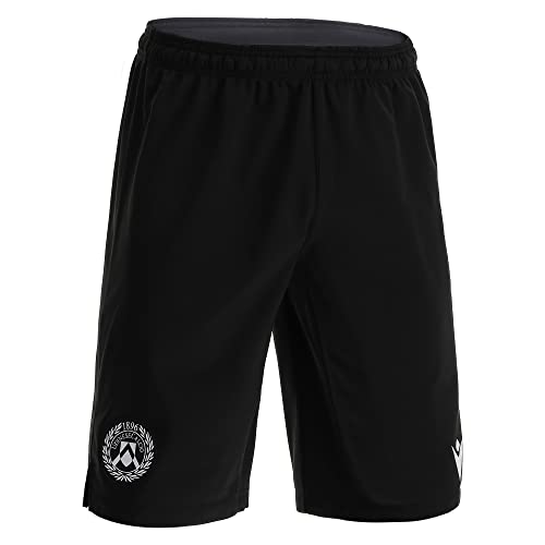 Macron Merchandising ufficiale Udinese Kinder Trainingsbermuda 2021/22, Weiß, JS Macron Merchandising ufficiale Udinese Kinder Trainingsbermuda 2021/22, Weiß, JS von Macron